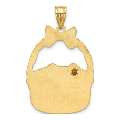 Gold-Plated Sterling Silver Ssilver 1-Birthstone Pendant – view 4