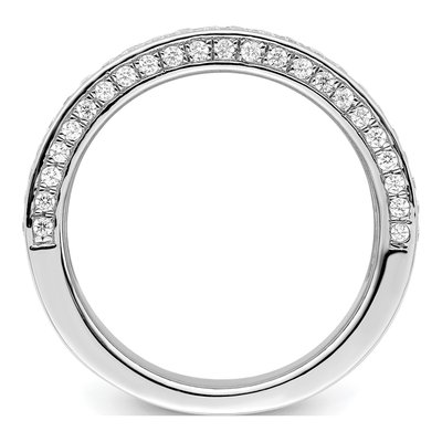 Sterling Silver CZ Micro Pave Ring – view 3