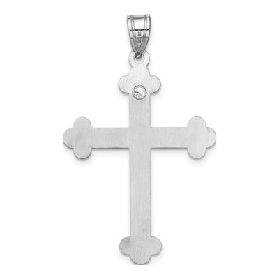 Sterling Silver Personalized Family Cross Pendant – view 4