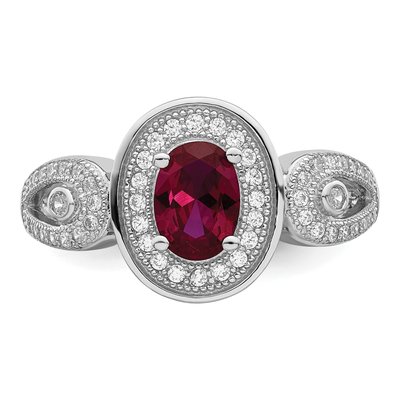 Sterling Silver CZ Micro Pave Ring – view 5