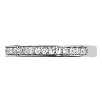 Sterling Silver Micro Pav CZ Eternity Ring – view 4