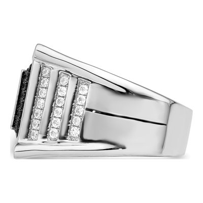 Men's Sterling Silver CZ Pave Ring – view 4