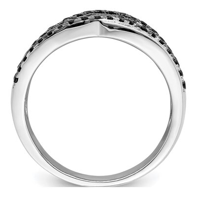 Sterling Silver CZ Micro Pave Ring – view 3