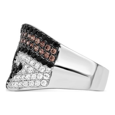 Sterling Silver CZ Micro Pave Ring – view 4
