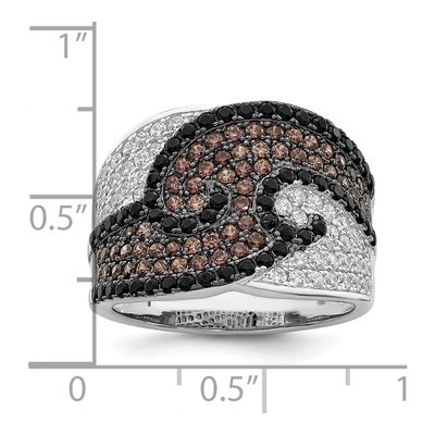 Sterling Silver CZ Micro Pave Ring – view 5