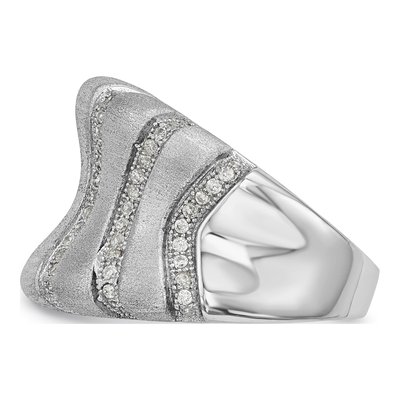 Sterling Silver CZ Ring – view 3