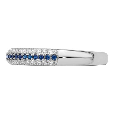 Sterling Silver CZ Pave Ring – view 4
