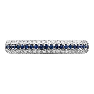 Sterling Silver CZ Pave Ring – view 6