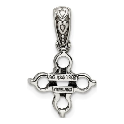 Sterling Silver Diamond Personalized Mother's Pendant Necklace – view 4