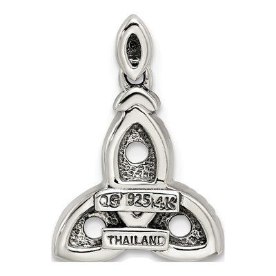 Sterling Silver Diamond Personalized Mother's Pendant Necklace – view 3