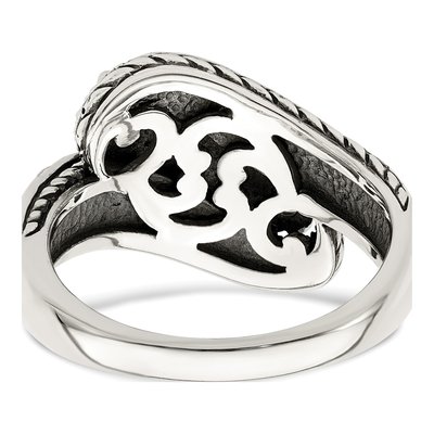 Sterling Silver & 14K Gold Personalized 4-Stone Mother's Ring – view 5