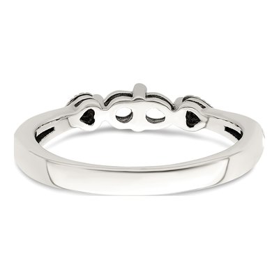 Sterling Silver & 14K Gold Diamond Mother's Ring – view 6
