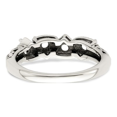 Sterling Silver & 14K Gold Personalized Mother's Ring – view 6