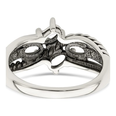 Sterling Silver & 14K Gold Mother's Ring – view 5