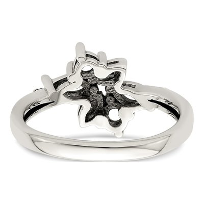 Sterling Silver & 14K Gold Diamond Mother's Ring – view 7