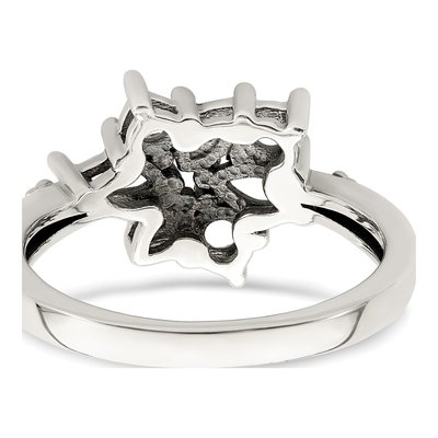 Sterling Silver & 14K Gold Diamond Mother's Ring – view 6