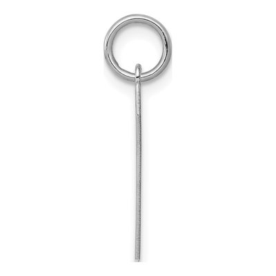 Sterling Silver Number 7 Charm – view 2