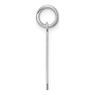 Sterling Silver Number 9 Pendant – view 3