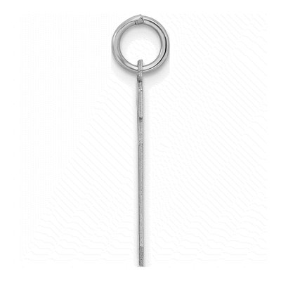 Sterling Silver Number 10 Charm – view 3