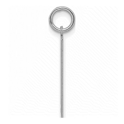 Sterling Silver Number 11 Charm – view 3