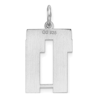 Sterling Silver Number 11 Charm – view 5