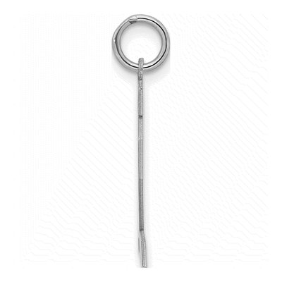 Sterling Silver Number 12 Pendant – view 3