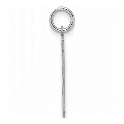 Sterling Silver Number 13 Pendant – view 3