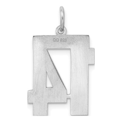 Sterling Silver Number 14 Charm – view 5
