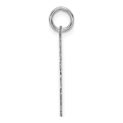 Sterling Silver Number 16 Pendant – view 2