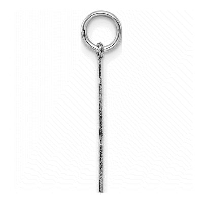 Sterling Silver Number 18 Charm – view 2