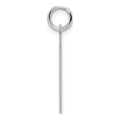 Sterling Silver Number 21 Pendant – view 3