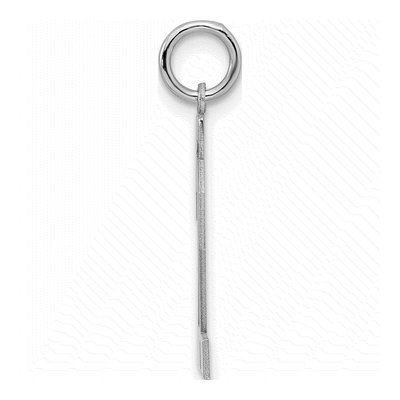 Sterling Silver Number 22 Charm – view 3