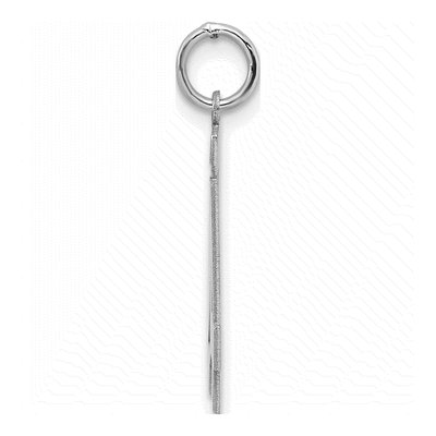 Sterling Silver Number 24 Charm – view 3