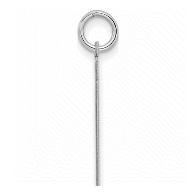 Sterling Silver Number 27 Charm – view 3