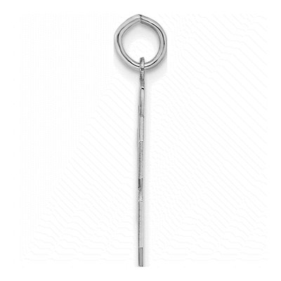 Sterling Silver Number 28 Charm – view 3
