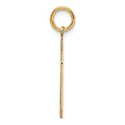 Gold-Plated Sterling Silver Number 30 Charm – view 2