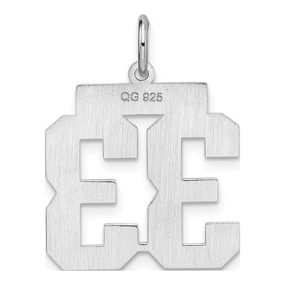 Sterling Silver Number 33 Charm – view 5