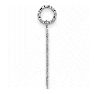 Sterling Silver Number 41 Charm – view 3