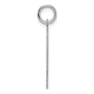 Sterling Silver Number 44 Pendant – view 3