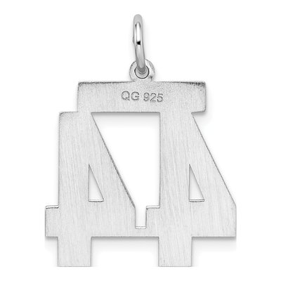 Sterling Silver Number 44 Pendant – view 5