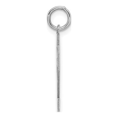 Sterling Silver Number 62 Charm – view 3
