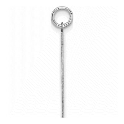 Sterling Silver Number 67 Charm – view 3
