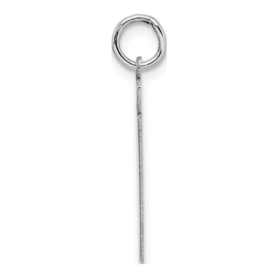 Sterling Silver Number 81 Charm – view 3