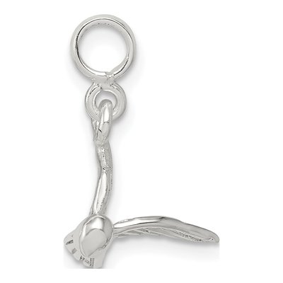 Sterling Silver Bird Enhancer Pendant – view 2