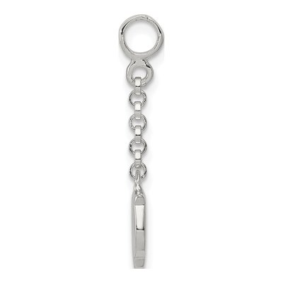 Sterling Silver Bird Dangle Enhancer Pendant – view 2
