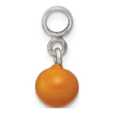 Sterling Silver Enamel Enhancer Pendant – view 2