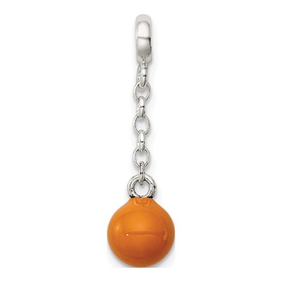 Sterling Silver Enamel Dangle Enhancer Pendant – view 4
