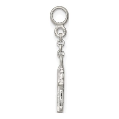 Sterling Silver Cross Dangle Enhancer Pendant – view 3