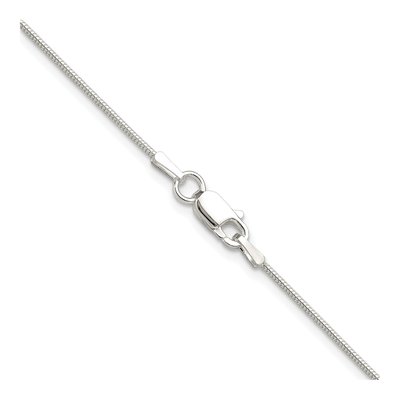 Sterling Silver 0.9mm Snake Chain – view 3