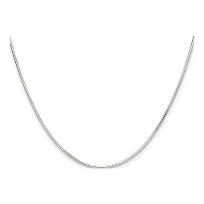 Sterling Silver 1mm Snake Chain – view 2